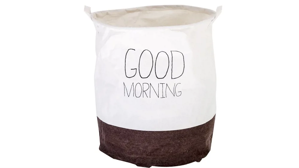 CESTO PARA ROPA GOOD MORNING