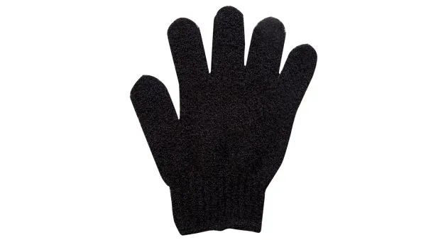 GUANTE EXFOLIANTE NEGRO