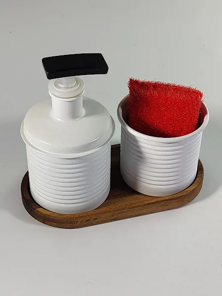 DISPENSER DETERGENTERO BLANCO
