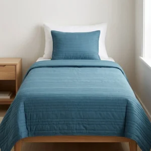 CUBRECAMA TIVOLI TWIN AZUL + 1 FUNDA