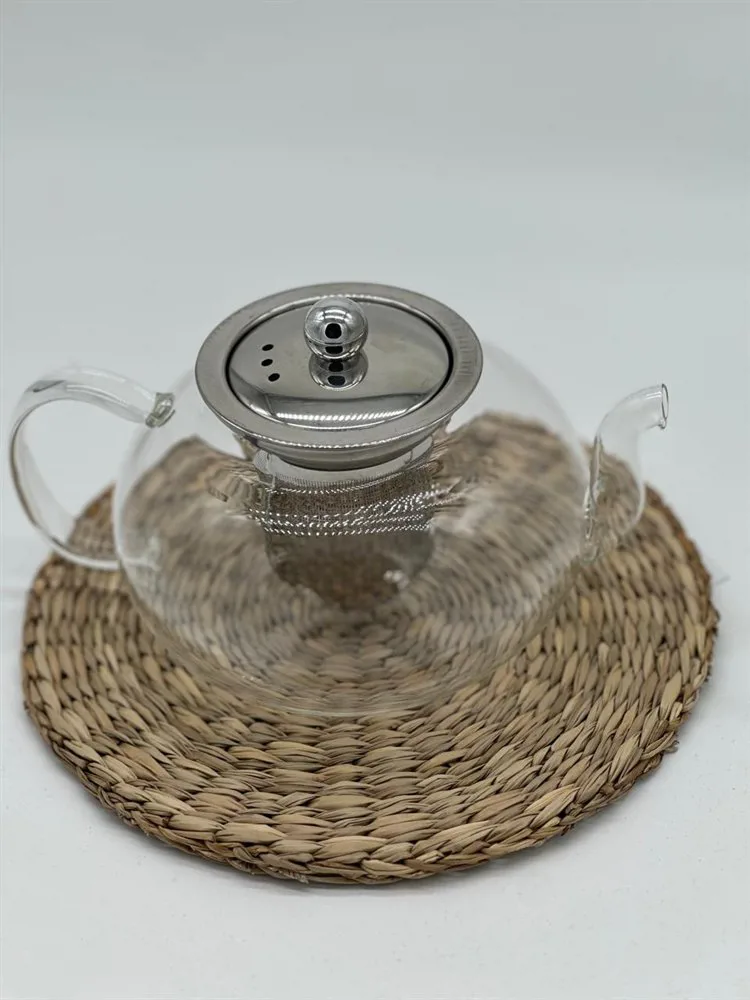 TETERA DE VIDRIO CON INFUSOR Y TAPA DE ACERO - Imagen 6