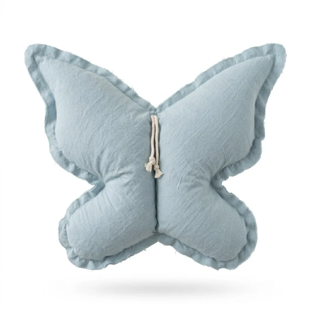 ALMOHADON MARIPOSA CELESTE - Imagen 2