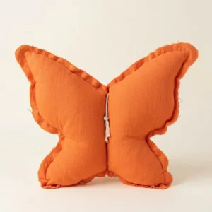 ALMOHADON MARIPOSA NARANJA