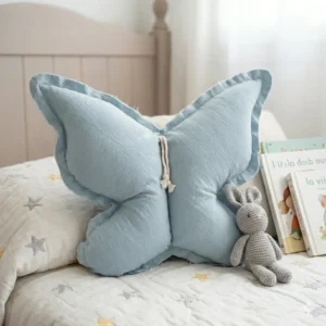 ALMOHADON MARIPOSA CELESTE