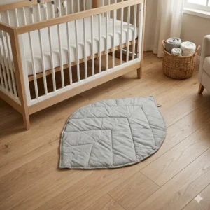 ALFOMBRA HOJA GRIS