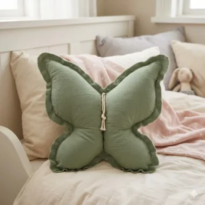 ALMOHADON MARIPOSA VERDE