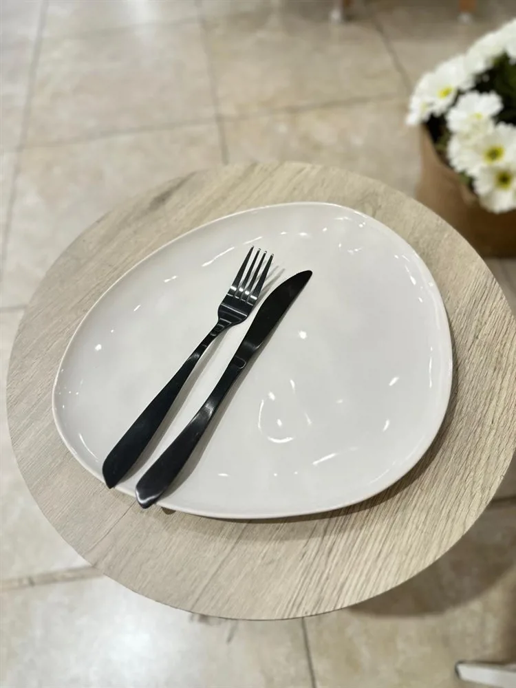 PLATO PLAYO IRREGULAR UMAY CREMA - Imagen 3