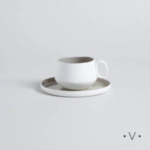 TAZA Y PLATO RAVELLO 200 ML