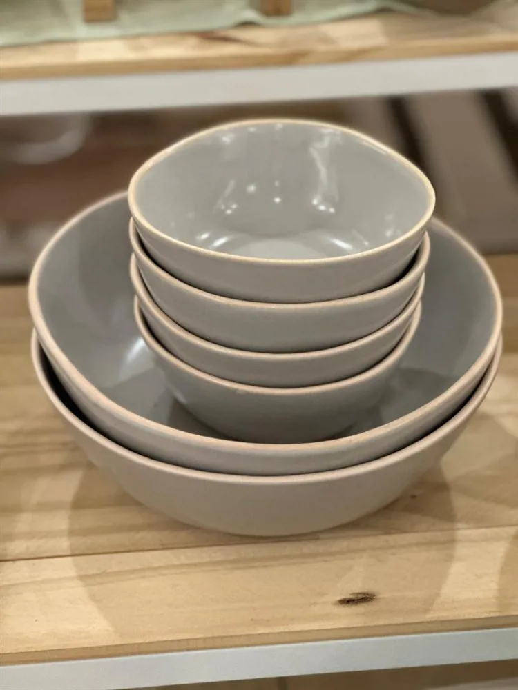 BOWL MONASTIR GRIS BORDE NATURAL - Imagen 3
