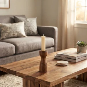 CANDELABRO DE MADERA
