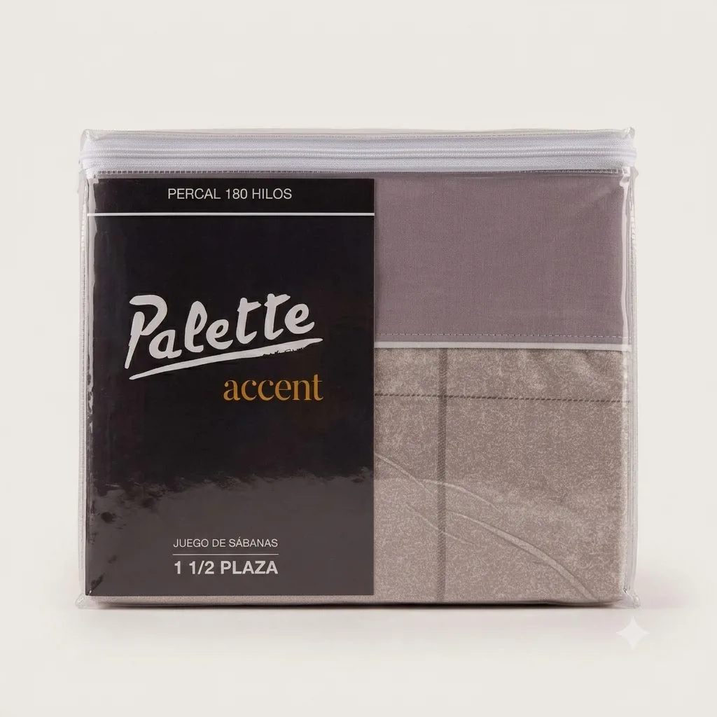 SABANA PALETTE ACCENT ALAN 1 1/2 PLAZA - Imagen 2