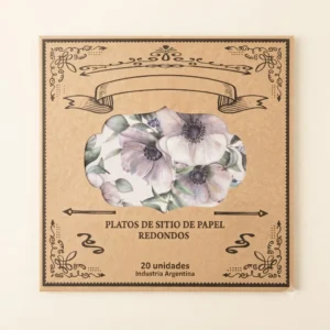 PLATO DE SITIO RED. PAPEL BOTANICO