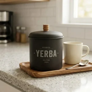 TARRO MEDIANO YERBA PERILLA MADERA