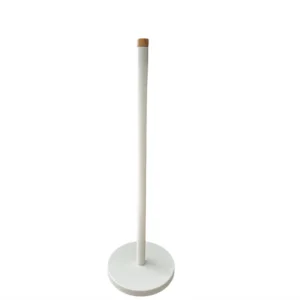 SOPORTE PARA PAPEL HIGIENICO DE METAL COLOR BLANCO
