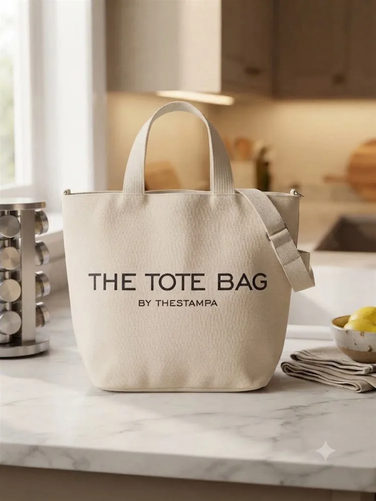 CONTENEDOR THE TOTE BAG C/ MANIJA Y CORREA
