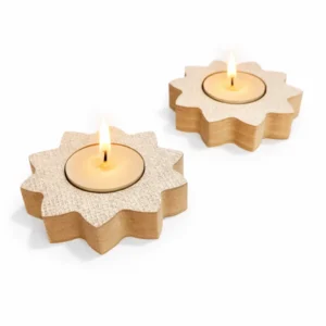 VELA FLOR X 2 UNIDADES