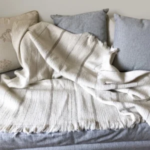 MANTA JACQUARD NATURAL/RAYA BEIGE