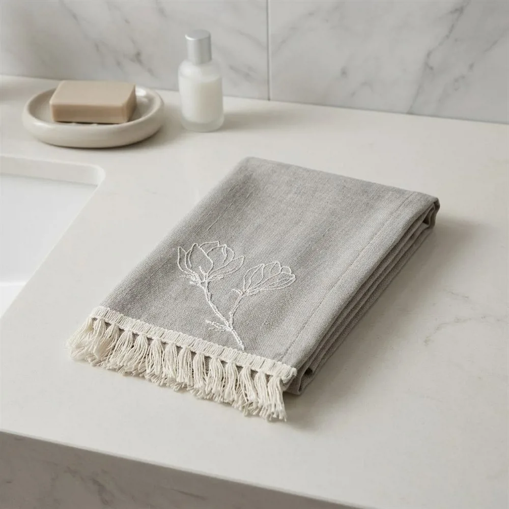 TOALLA DE VISITA GASA PREMIUM ESTAMPADA C/ RELIEVE - Imagen 2