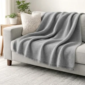 MANTA WARM GRIS LISA