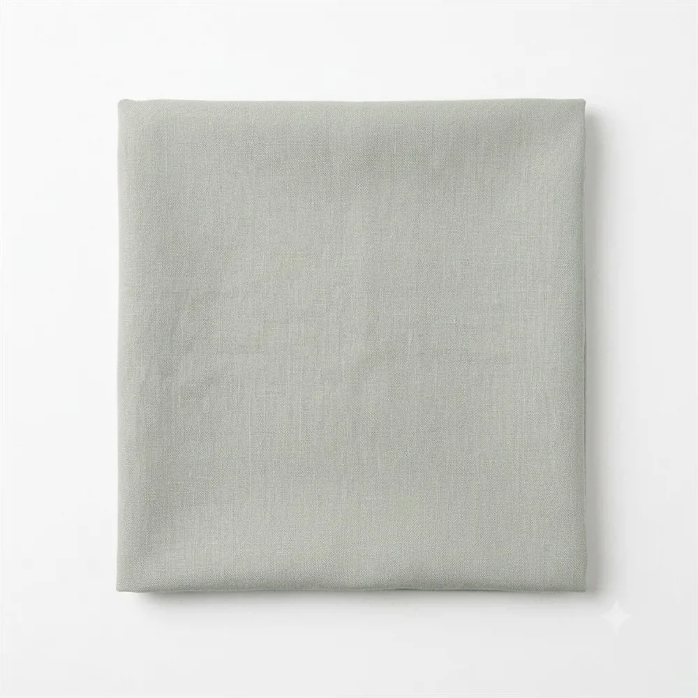 MANTEL LISO TUSOR RECTANGULAR GRIS - Imagen 2