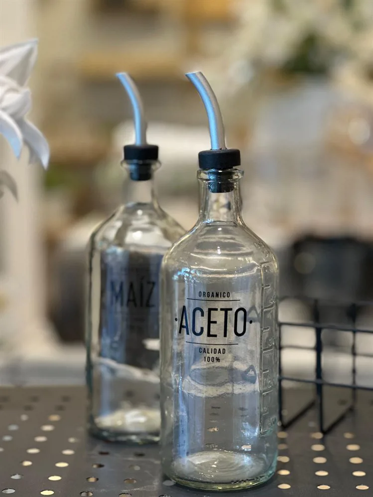 BOTELLA DOSIFICADORA PARA ACETO CRISTAL