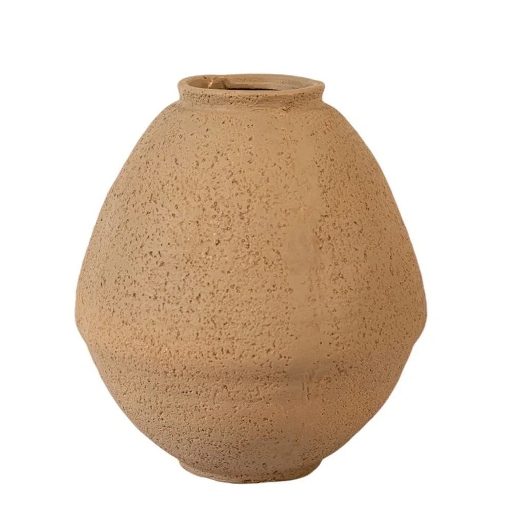 JARRON DE TERRACOTA MARRON CLARO - Imagen 2