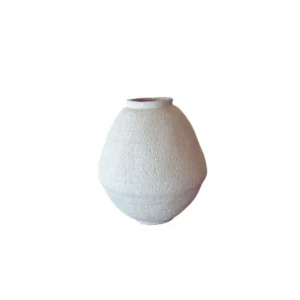 JARRON DE TERRACOTA BLANCO