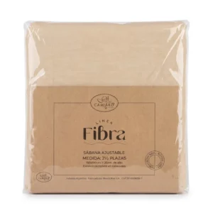 SABANA AJUSTABLE MICROFIBRA 2 1/2 PLAZA NATURAL