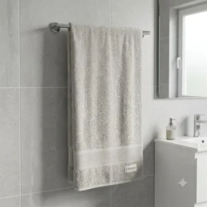 TOALLON BAÑO CALIFORNIA GRIS CLARO