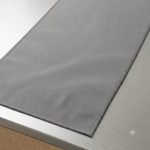 TOALLON MICROFIBRA GRIS OSCURO