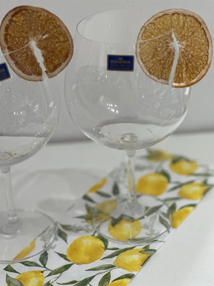 SET X 2 COPAS DE CRISTAL DE BOHEMIA GIN TONIC 820 ML - Imagen 3
