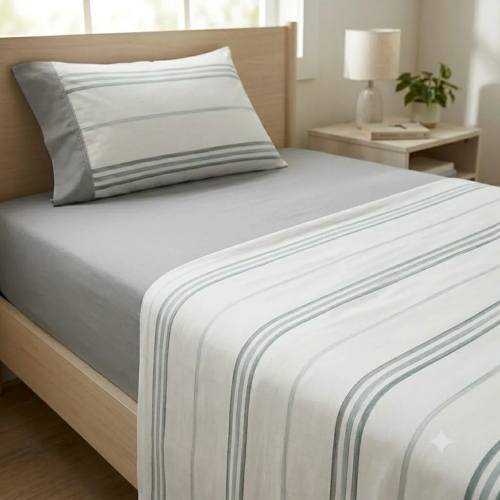 SABANA PALETTE ACCENT 1 1/2 PLAZA HILOS MEZCLA