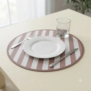 PLATO DE SITIO RED. PAPEL RAYA VISON
