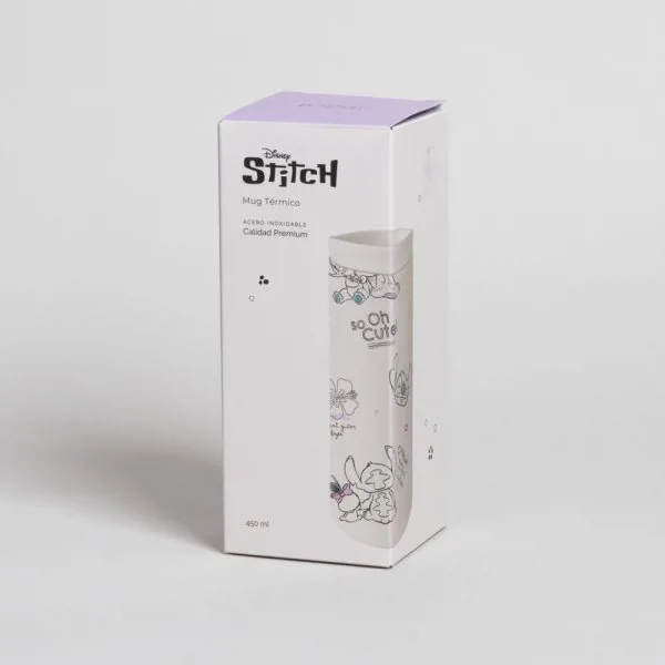VASO TÉRMICO DISNEY STITCH SWEETS CHAOS 450 ML - Imagen 5