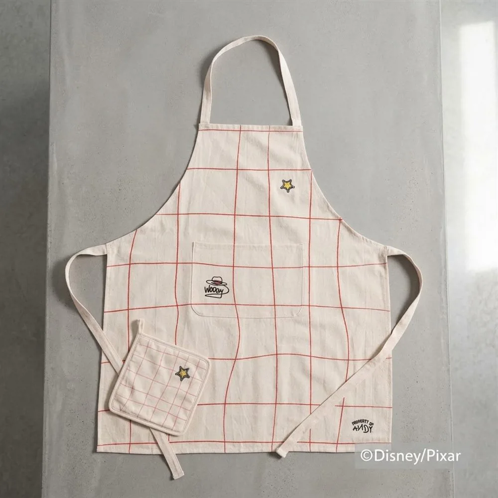 SET DE DELANTAL CON MANOPLA DISNEY WOODY CHEF