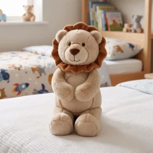 PELUCHE LEON CON SONAJERO INTERIOR