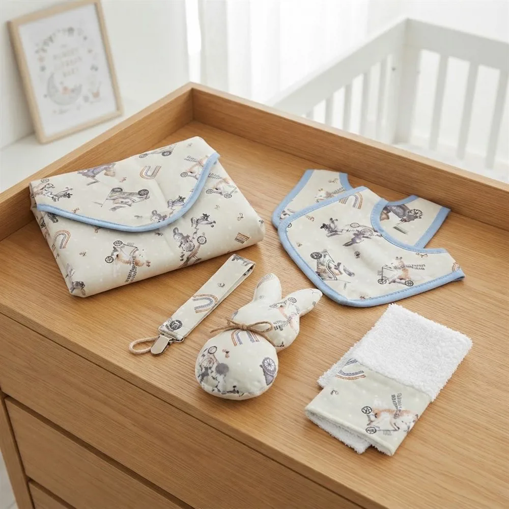 SET BB 6 PIEZAS AUTITOS CON ANIMALES