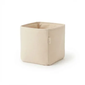 CUBO CONTENEDOR TUSOR NATURAL