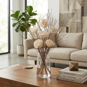 FLORES SECAS BOUQUET ROSARIO 76 CM