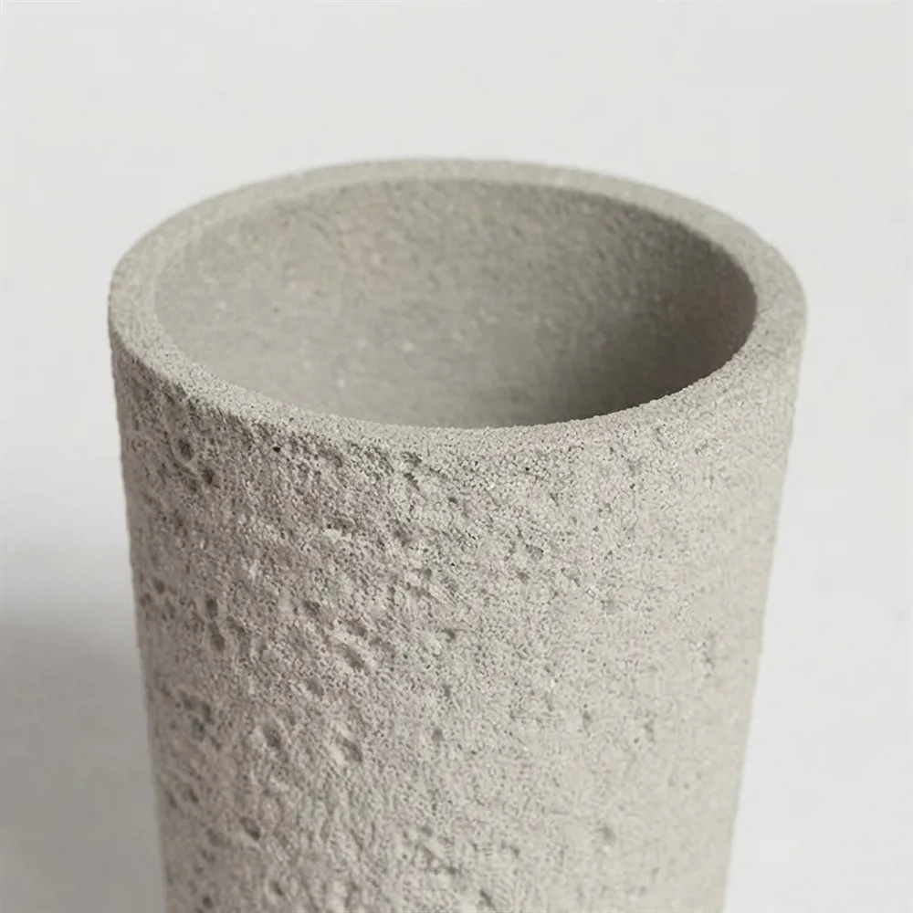 PORTACEPILLOS CEMENTO ROCA GRIS - Imagen 3