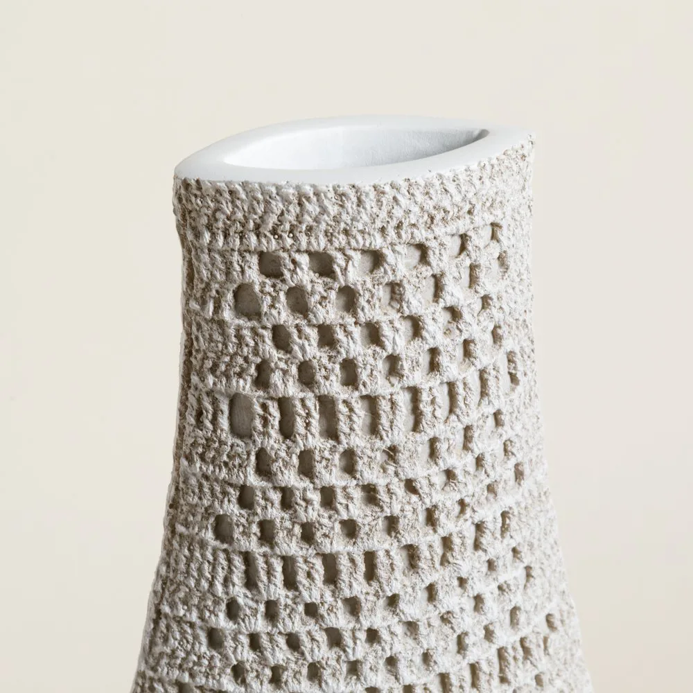 FLORERO CROCH BLANCO - Imagen 3