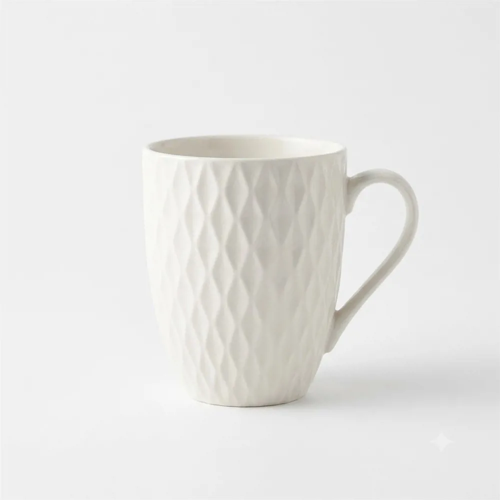 SET X 2 MUGS CURVES